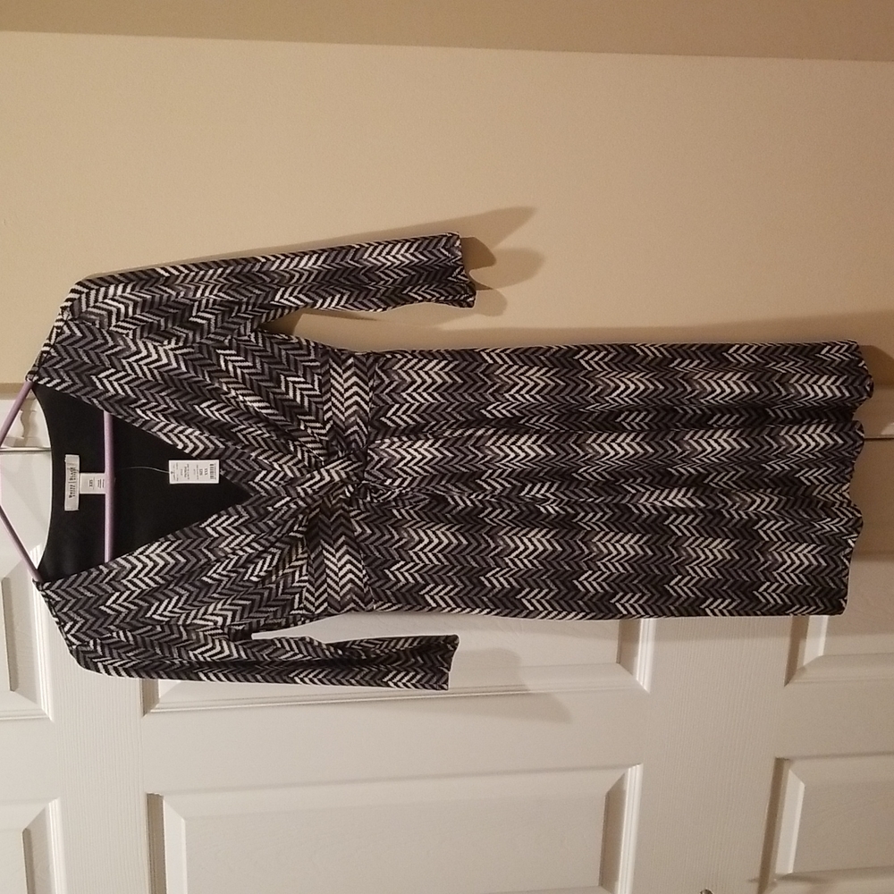 White House Black Market 3/4 length sleeve dress xxs